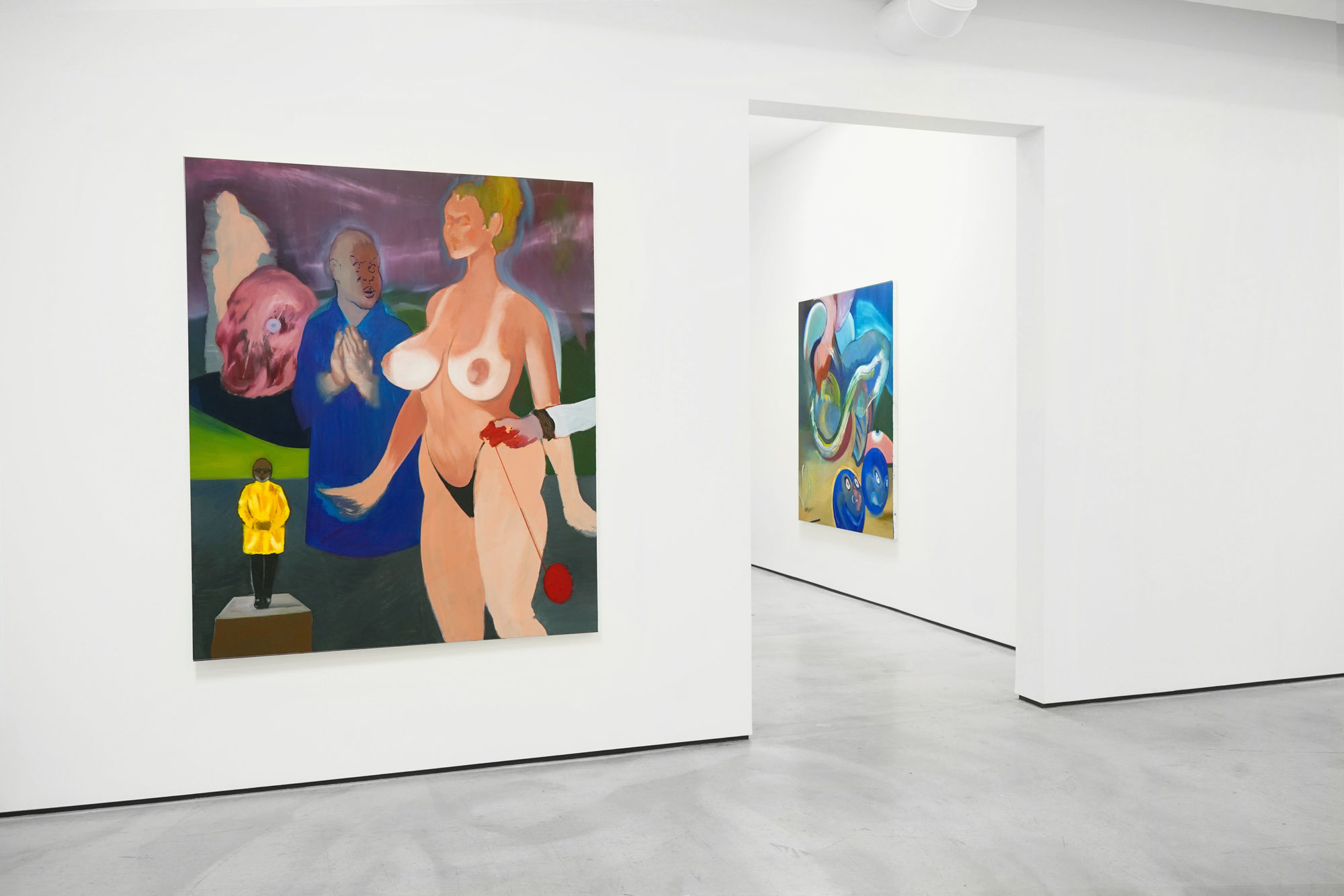Installation view of Kenrick McFarlane: META at M+B, Los Angeles