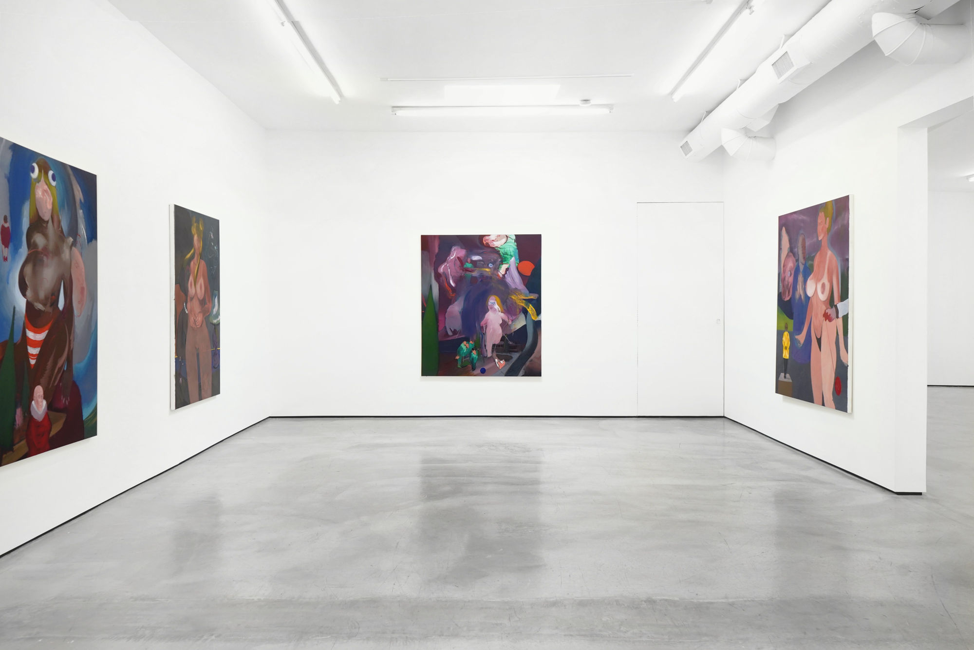Installation view of Kenrick McFarlane: META at M+B, Los Angeles