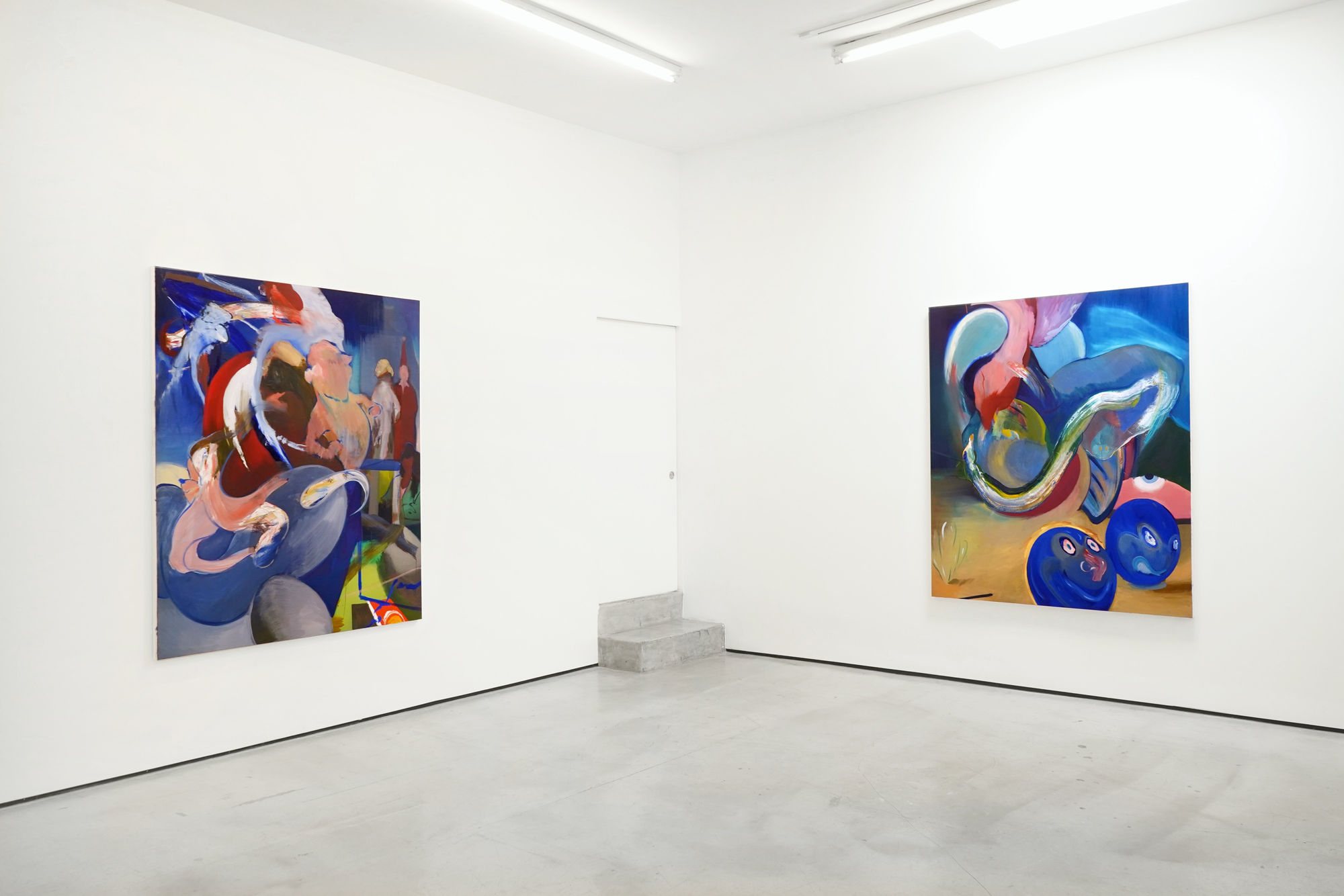 Installation view of Kenrick McFarlane: META at M+B, Los Angeles