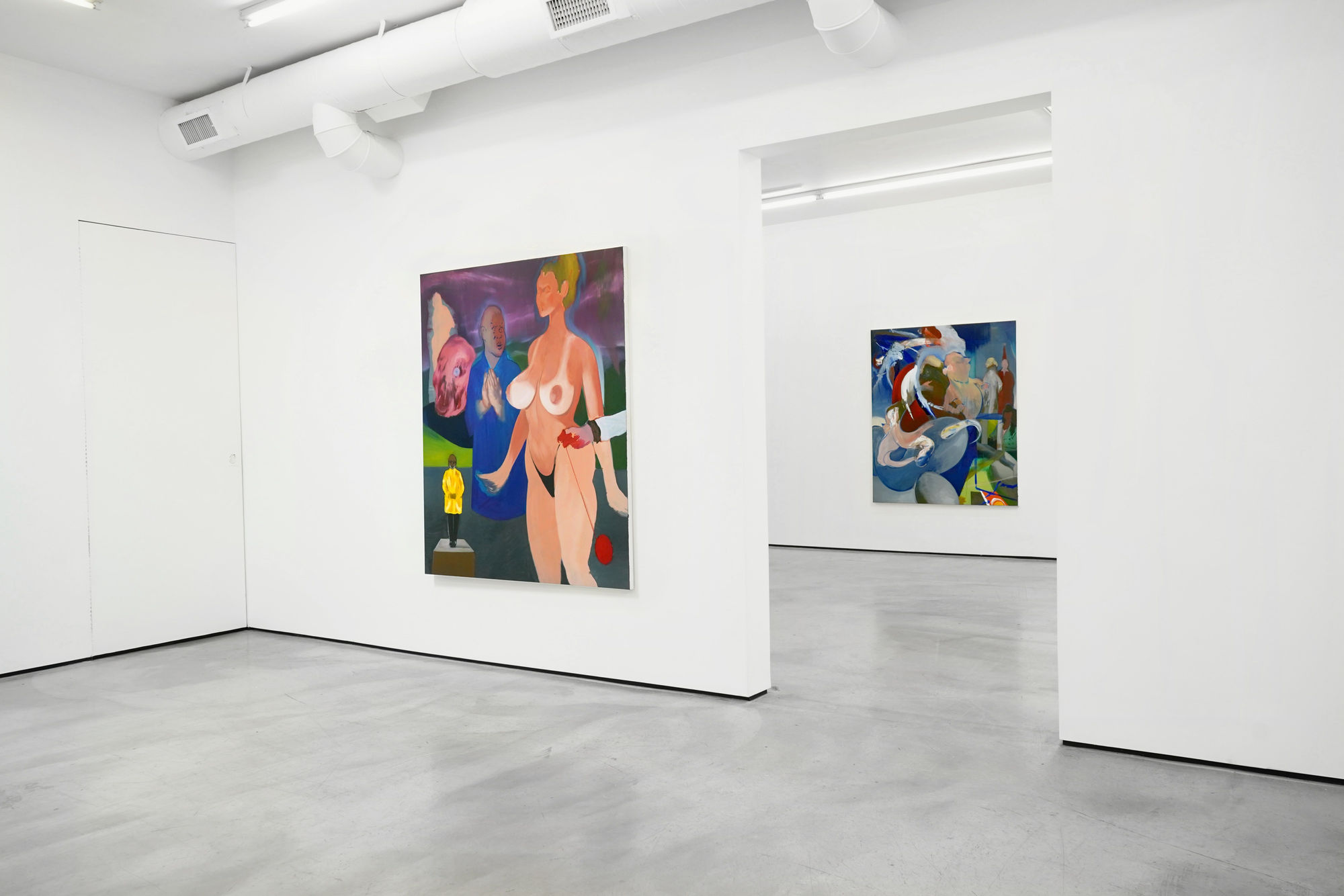 Installation view of Kenrick McFarlane: META at M+B, Los Angeles