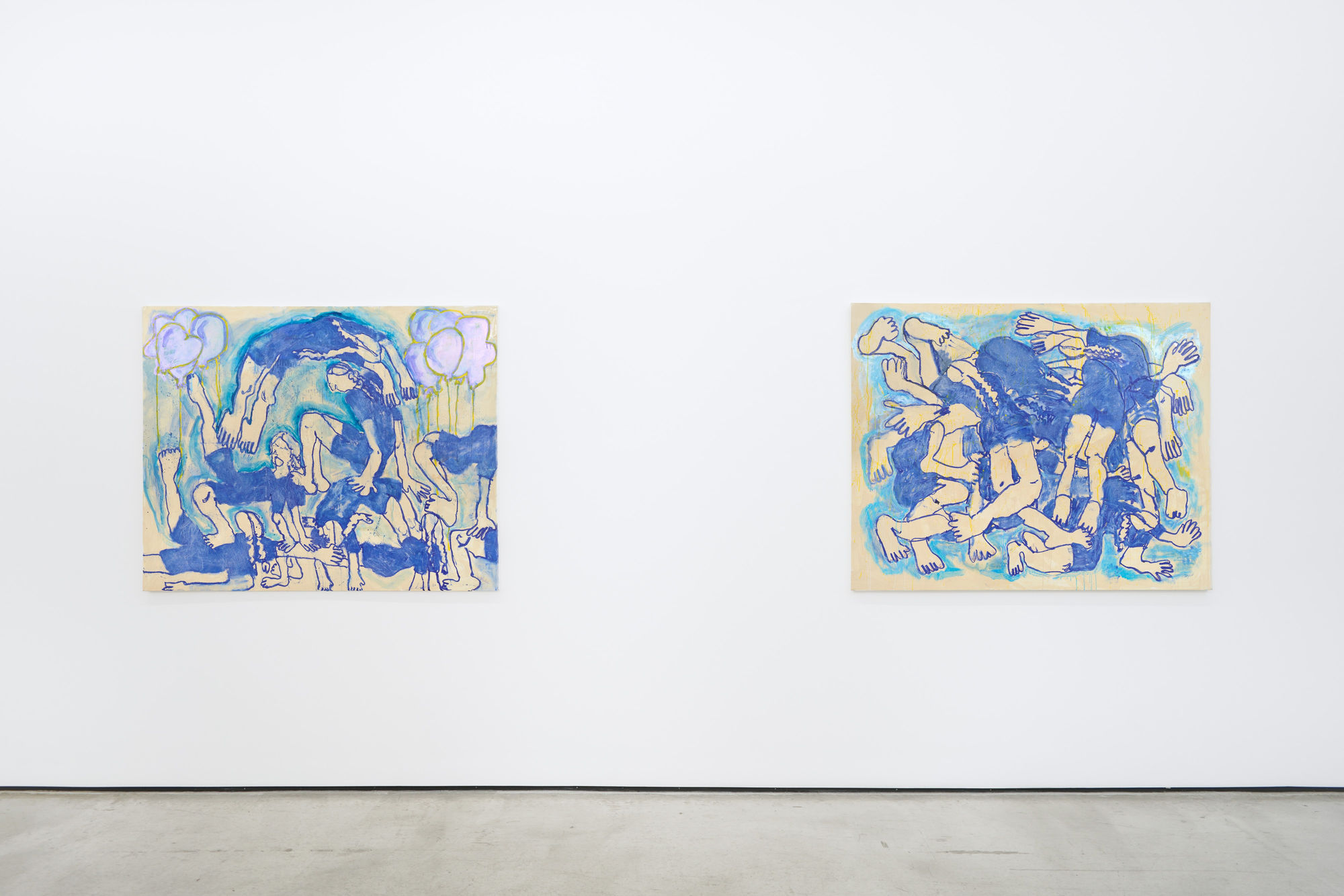Installation view of Dylan Rose Rheingold: Best in Show at M+B, Los Angeles