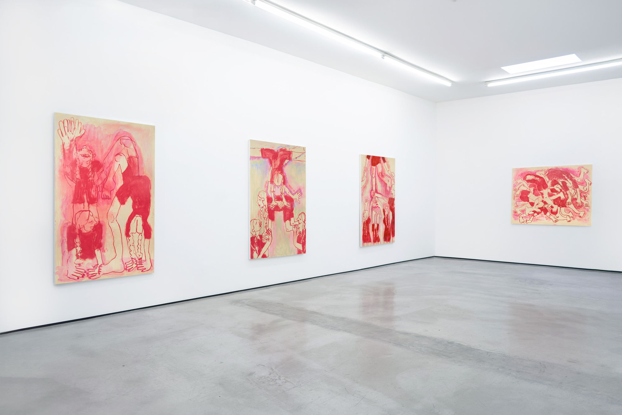 Installation view of Dylan Rose Rheingold: Best in Show at M+B, Los Angeles
