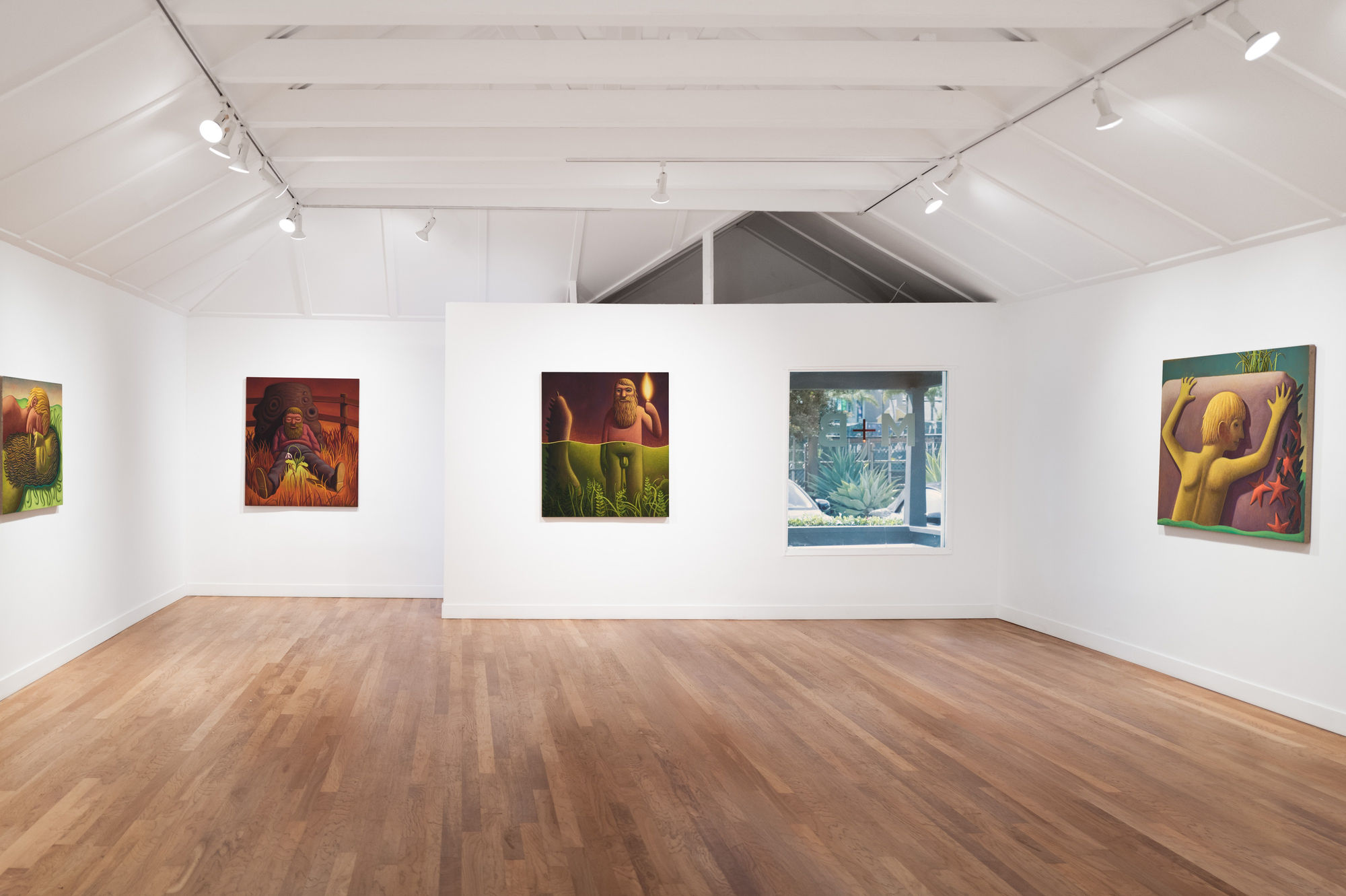 Installation view of Nat Meade: Tomorrow, the Flood at M+B, Los Angeles, 2024