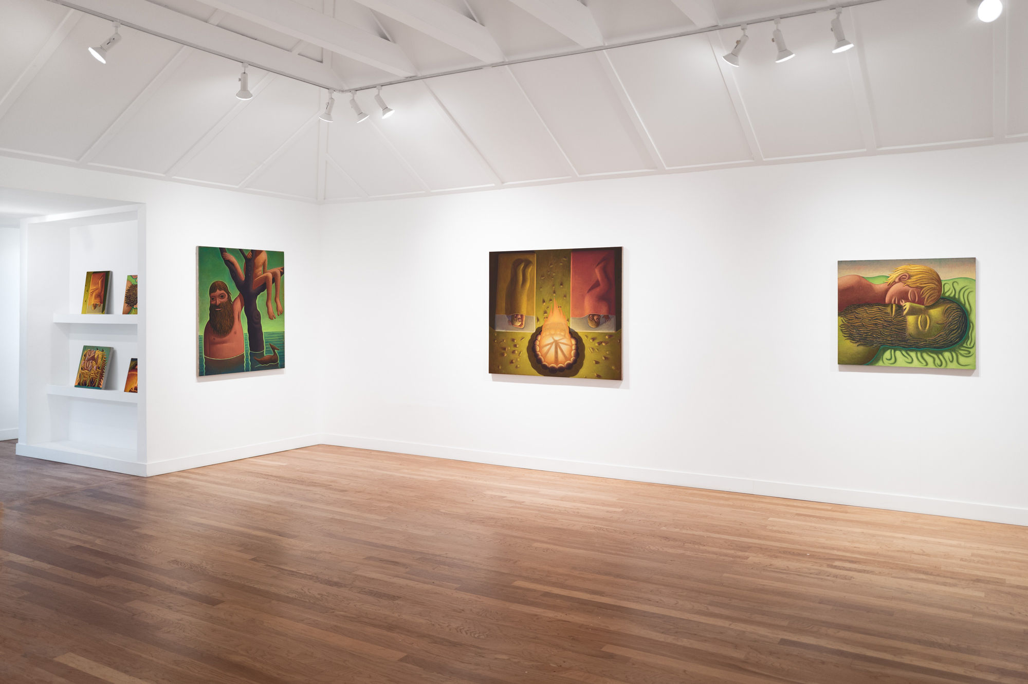 Installation view of Nat Meade: Tomorrow, the Flood at M+B, Los Angeles, 2024