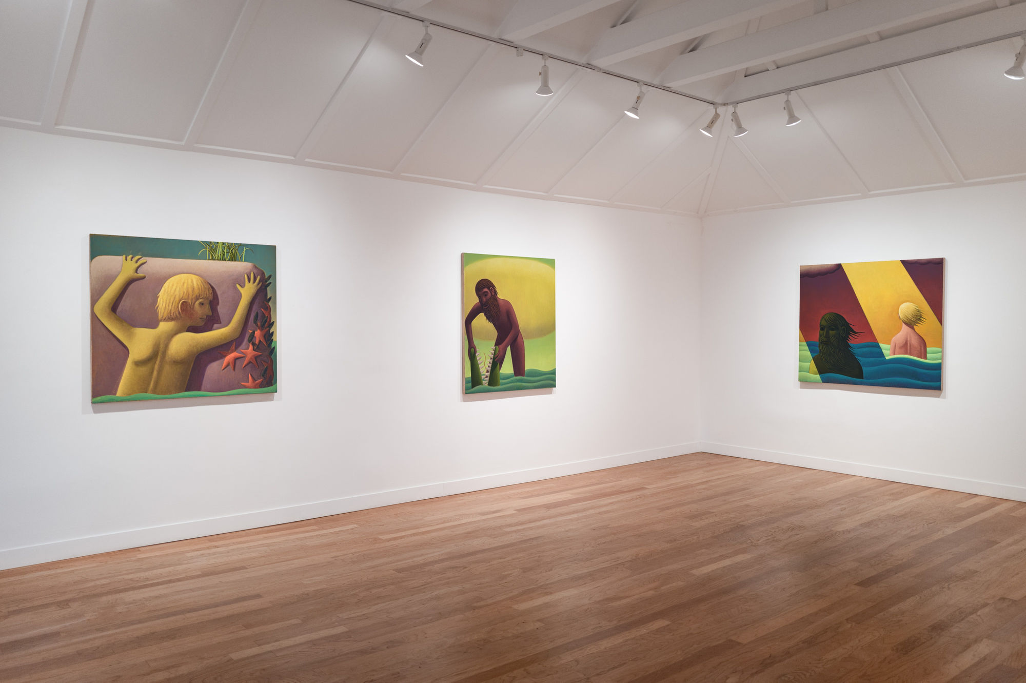 Installation view of Nat Meade: Tomorrow, the Flood at M+B, Los Angeles, 2024