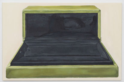 Yuan Ming, Alibi VIII, 2025, Oil on Cotton Canvas, 75 x 116 x 2 cm