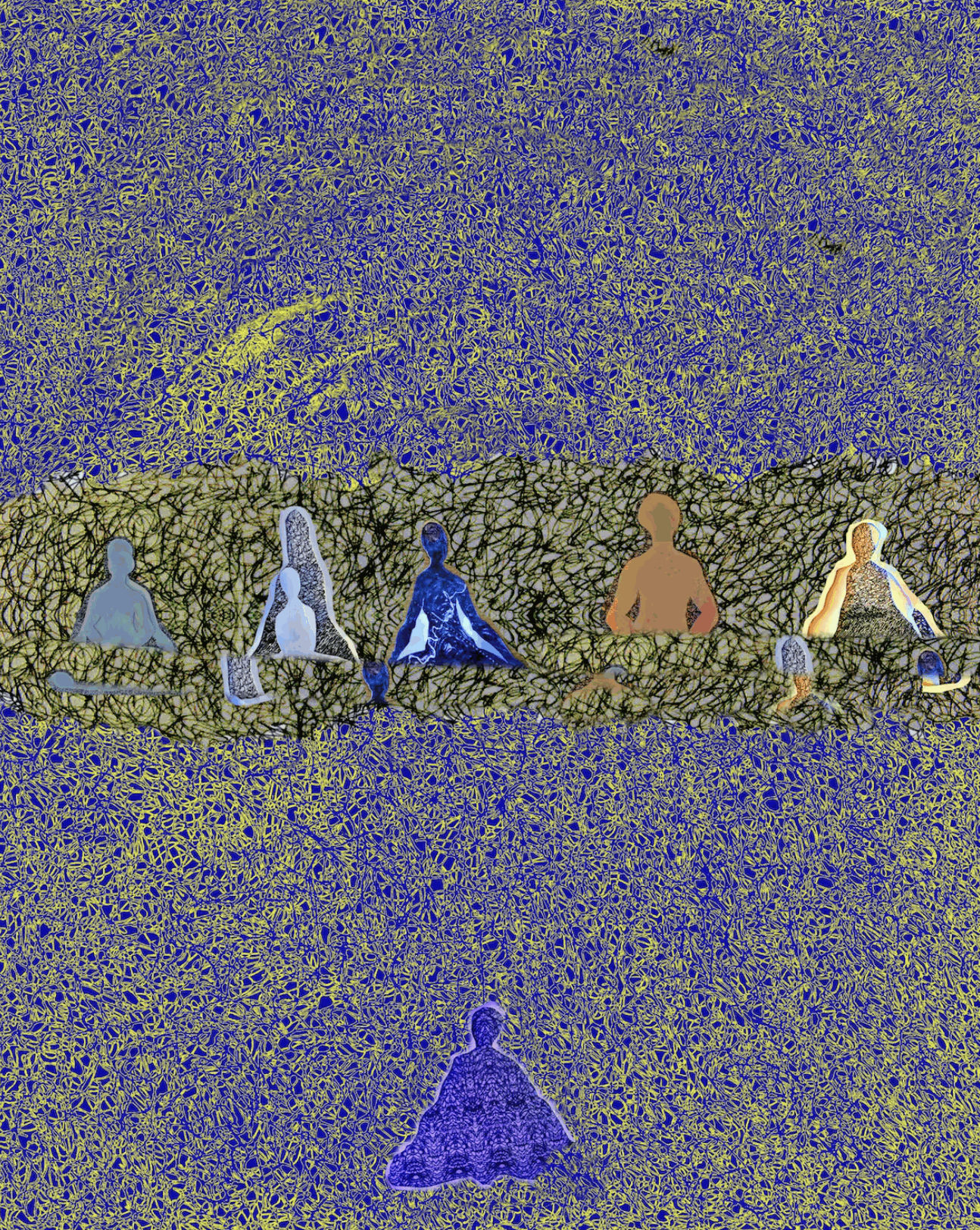 Kaethe Kauffman Cloud Horizontal Six, 2023 Ink on paper 20 × 16 in View on ARTSY