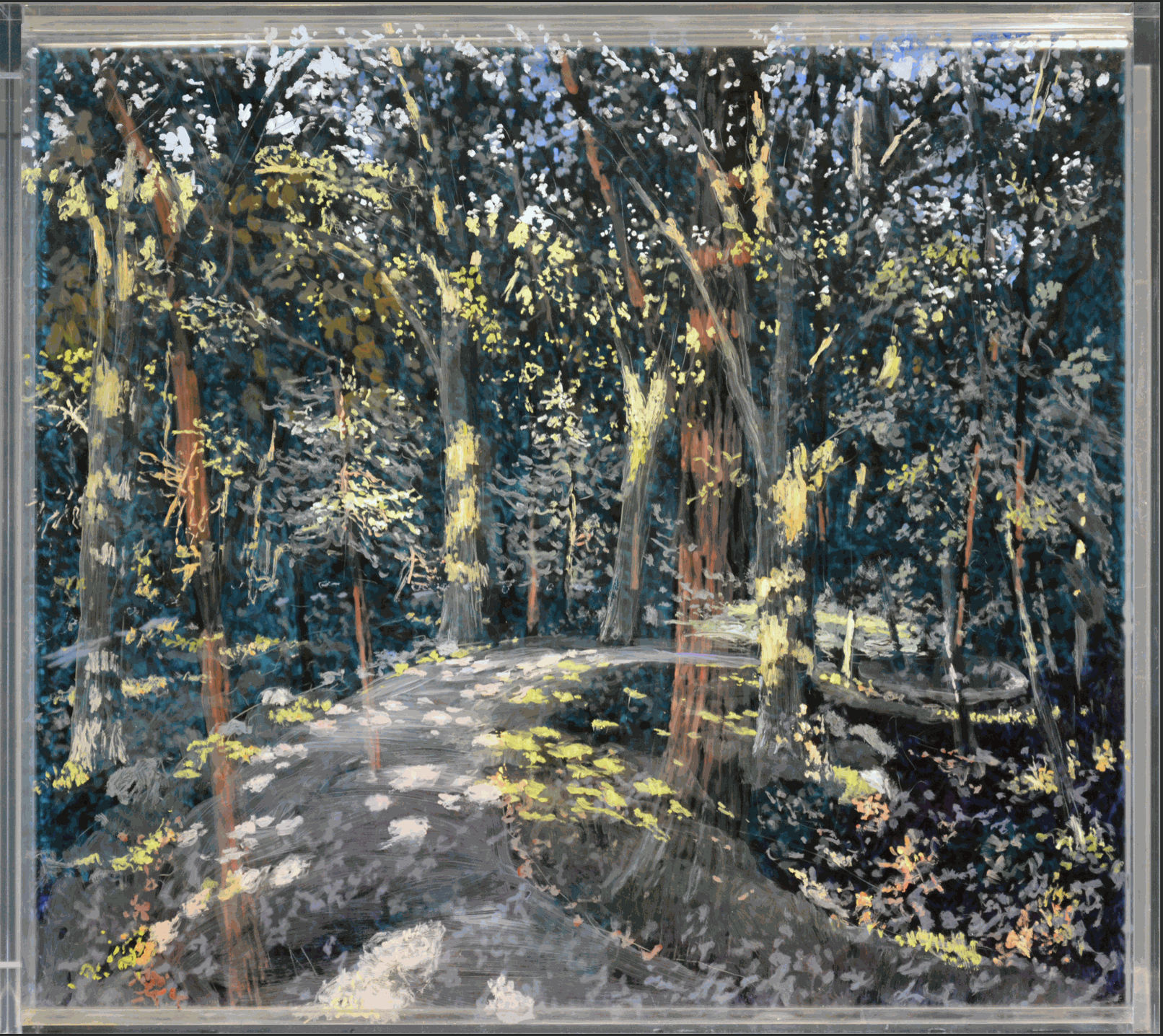 Road Through Oaks Evening Under Afternoon © Martin Weinstein 2021