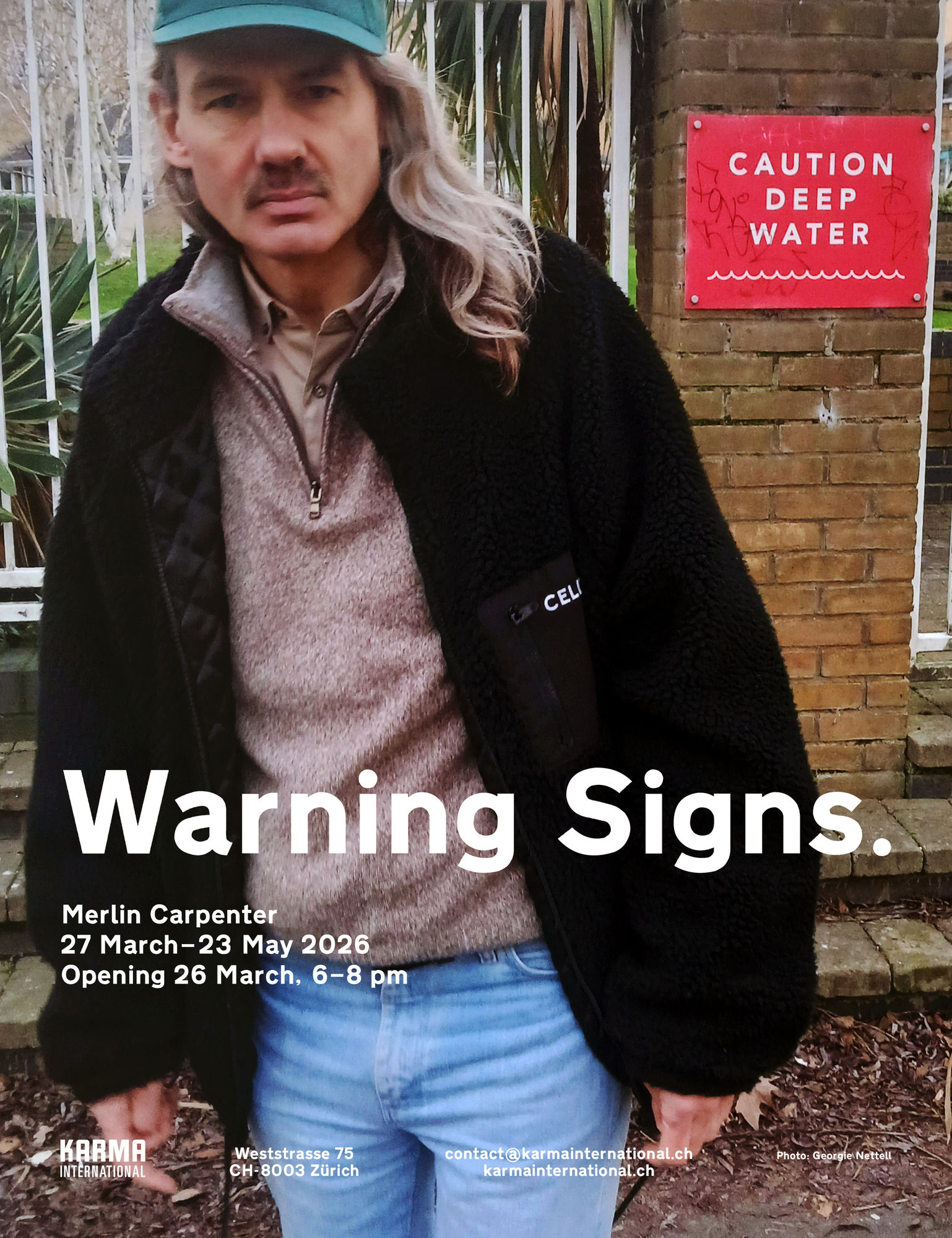 Merlin Carpenter Warning Signs Opening 26 March