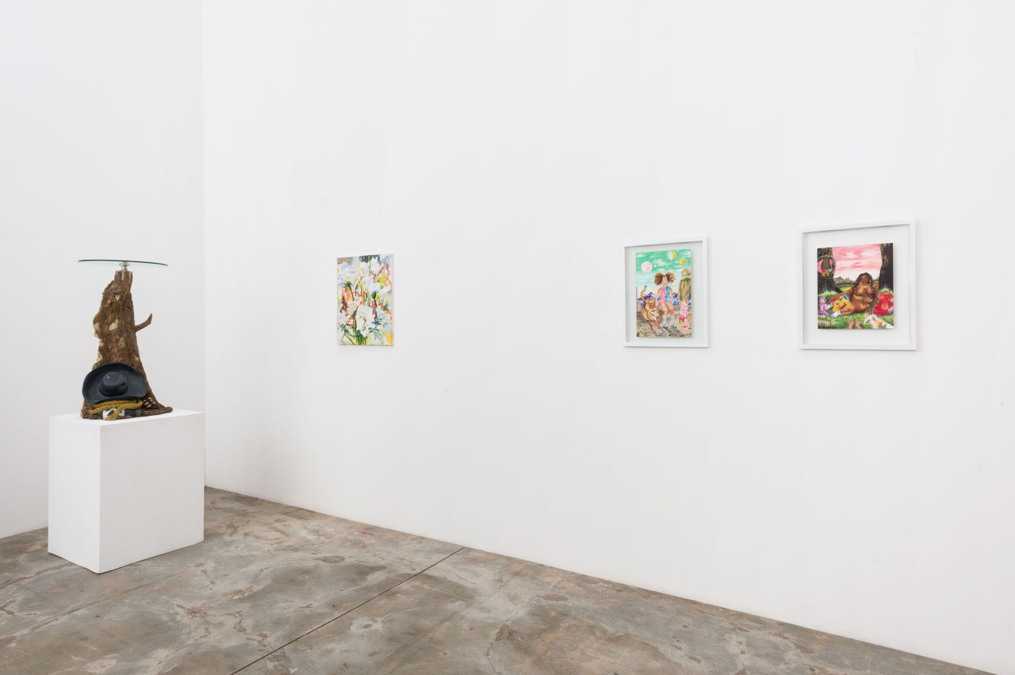 Group show Alex Becerra, Poy Born, Nick Farhi, Kim Fuck, Kezia Harrell, Ariana Papademetropoulos, Rachelle Sawatsky