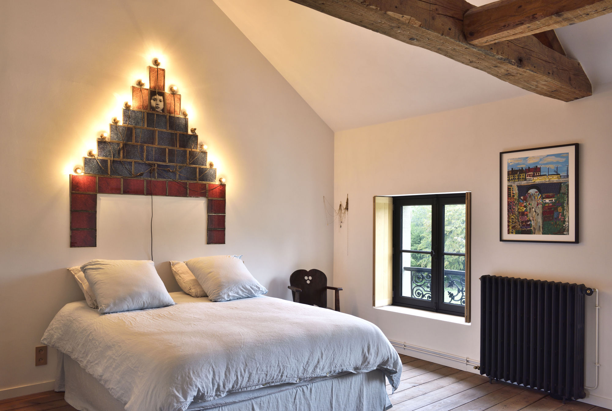 La Chambre Lit&eacute;rature, 2&egrave;me &eacute;tage du Ch&acirc;teau de La R&eacute;sidence I Le Tremblay, &copy; Photo : Rebecca Fanuele.