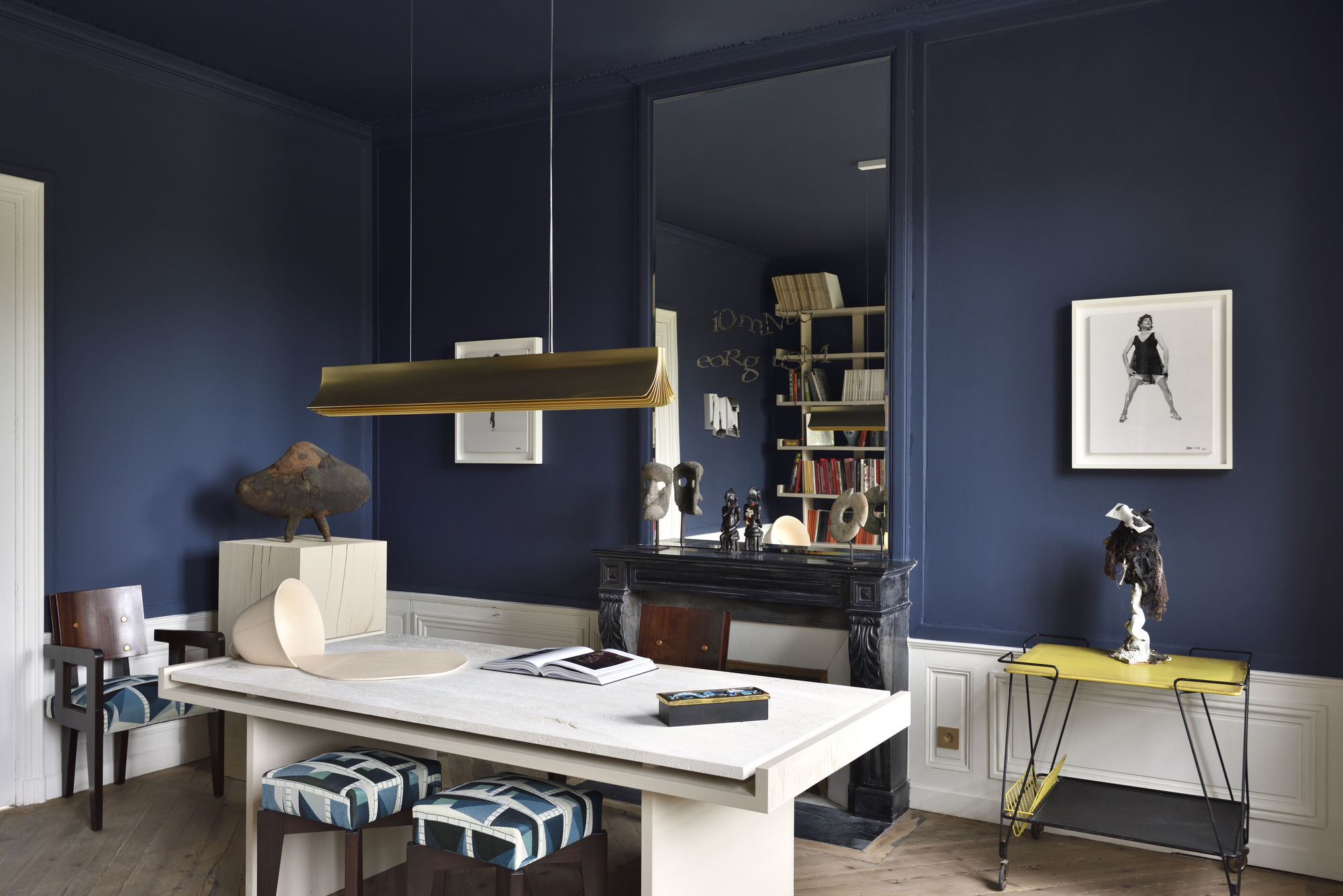 Le bureau du Ch&acirc;teau de La R&eacute;sidence I Le Tremblay, &copy; Photo : Rebecca Fanuele.