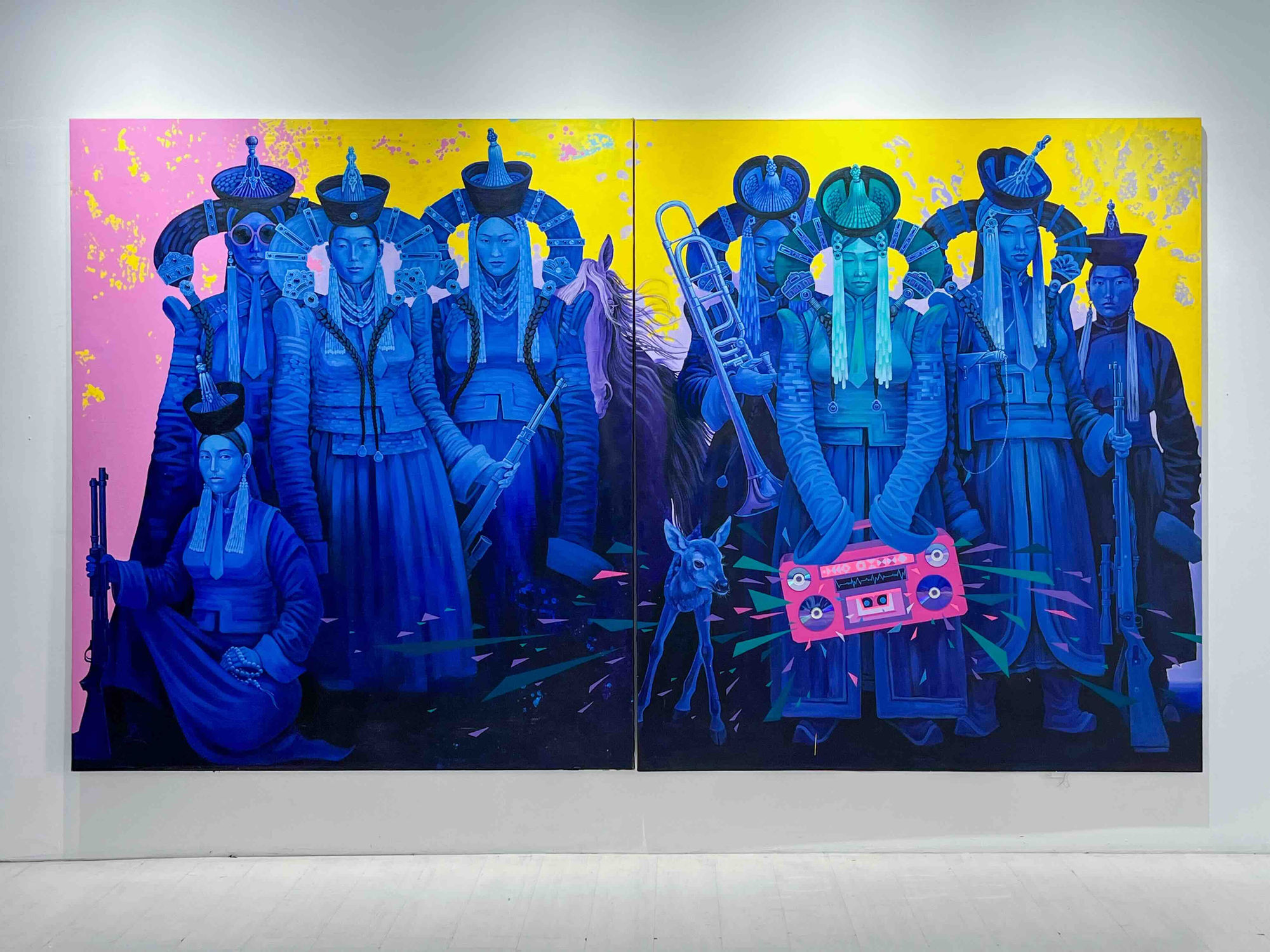 Return of Forebears, Installation view