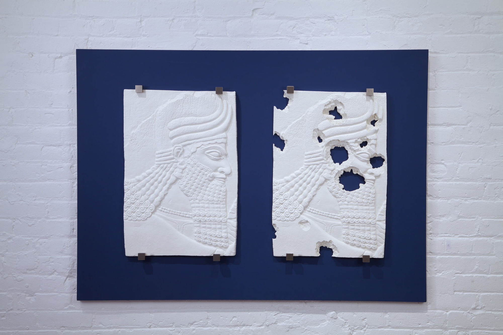 Piers Secunda: ISIS Bullet Holes Painting