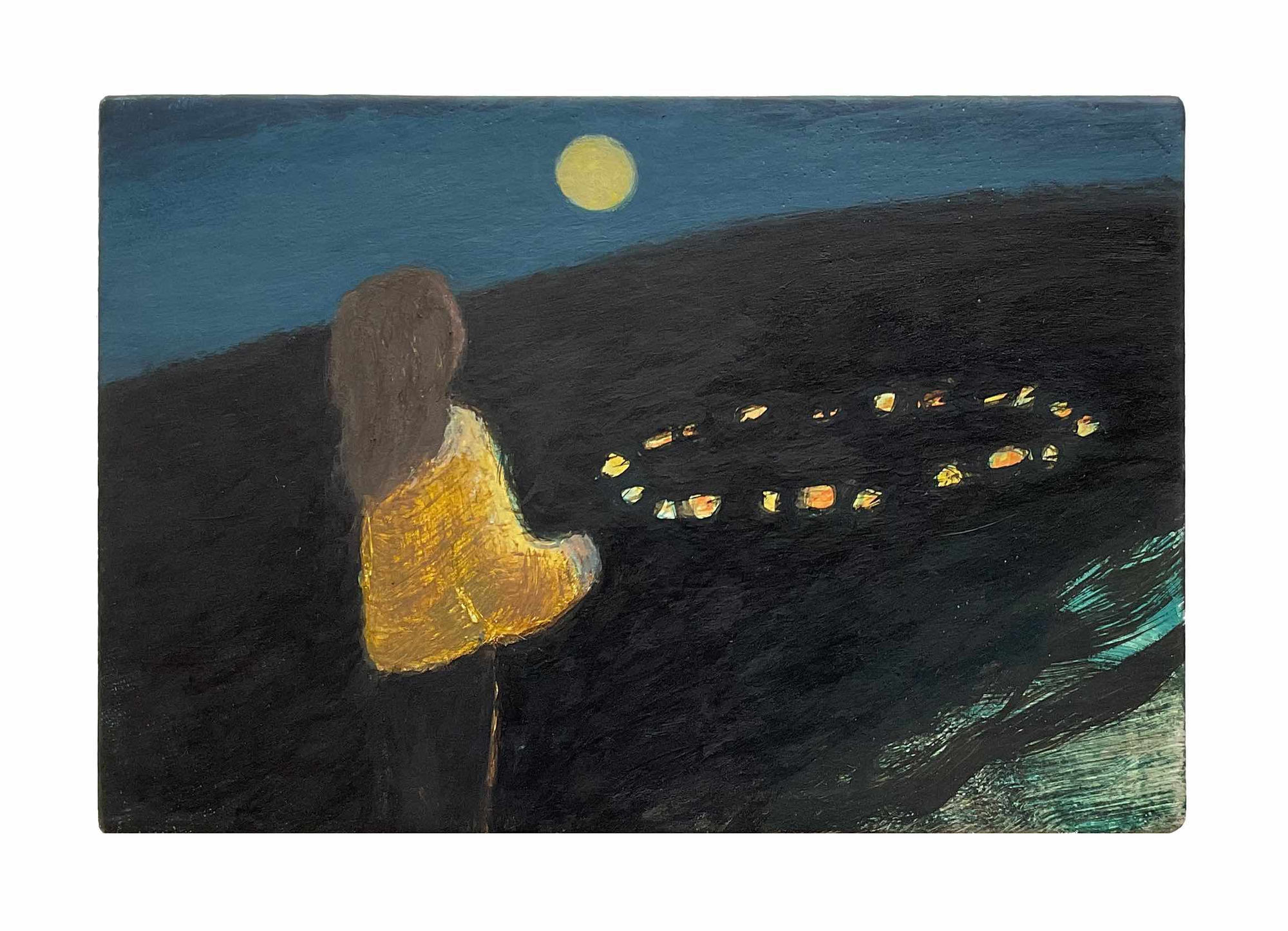 Heidrun Rathgeb, Ena and the Moon I, Ålvik II, 2022