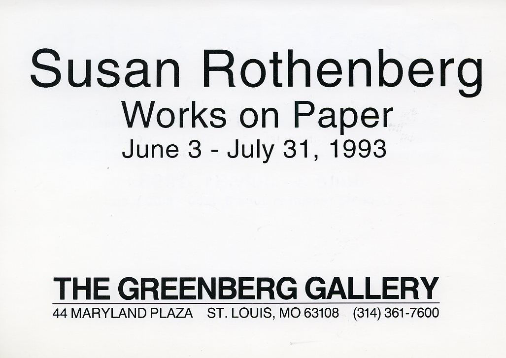 Susan Rothenberg