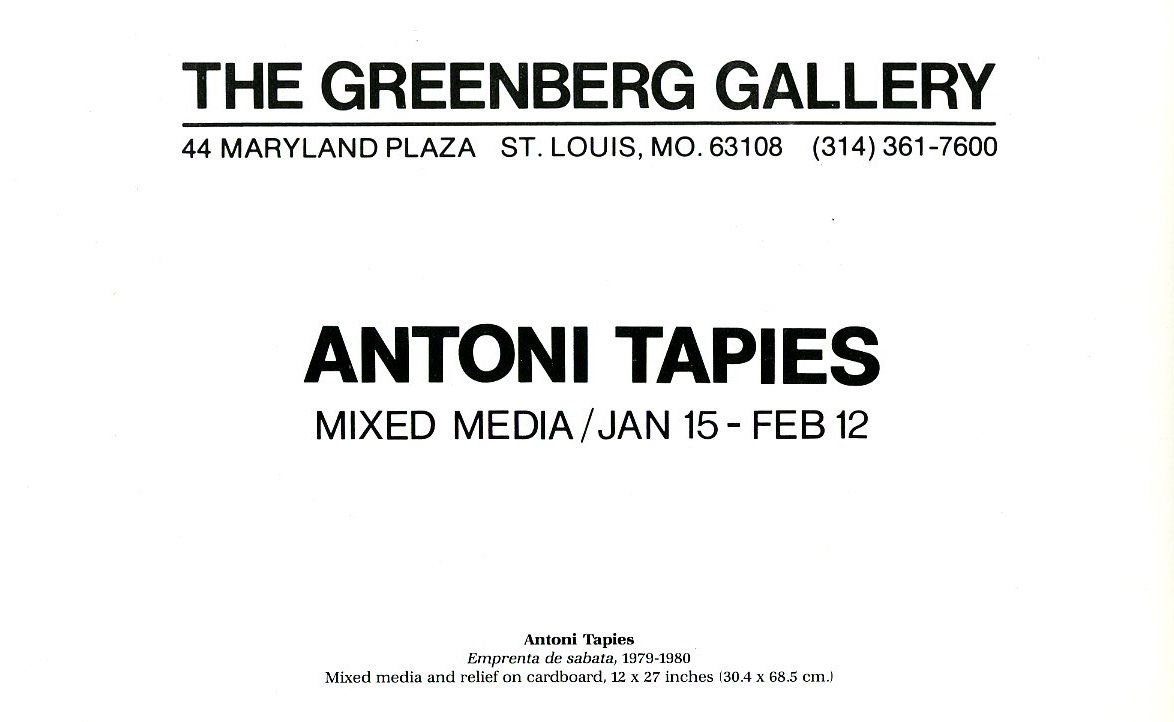 Antoni Tapies