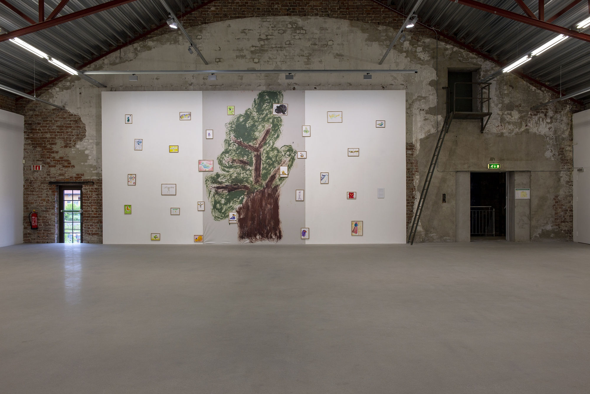 Artist: Rose Wylie in collaboration with local school children Photography: Nina Ansten