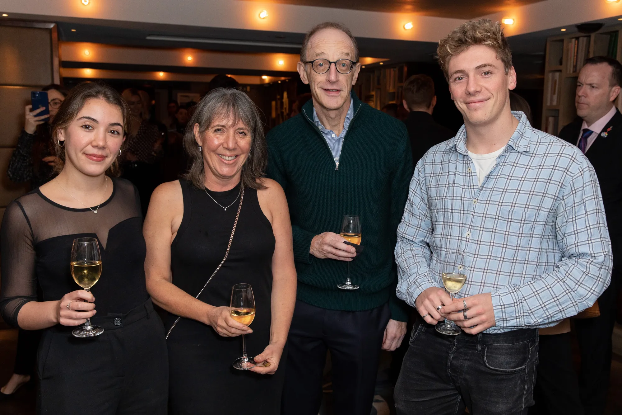 Ruth Swain and family