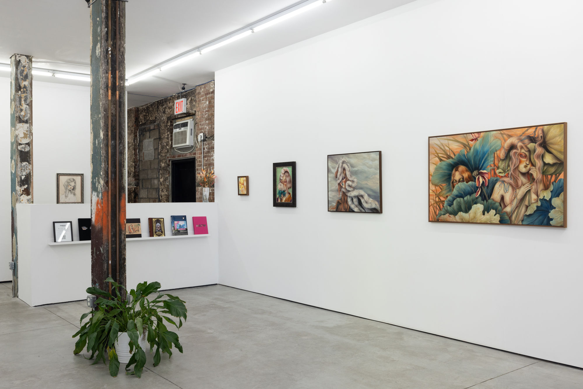 Installation image from Miss Van's "Evanescent Splendor"