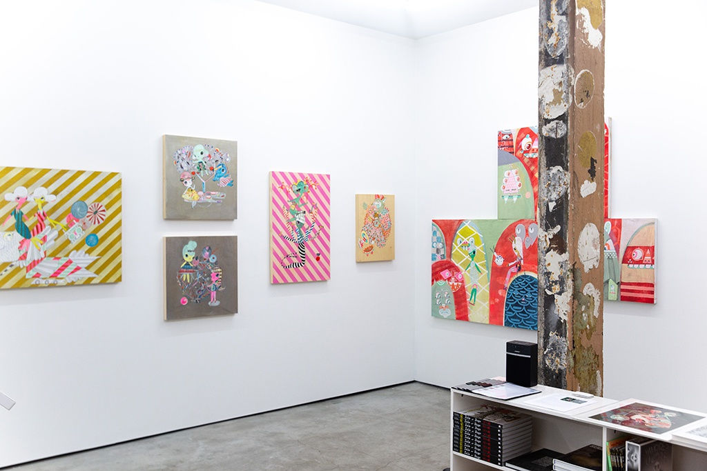 install shot of Kefe exhibition 