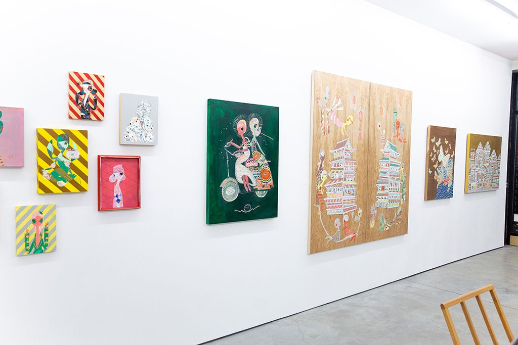 Installation of Kefe exhibition