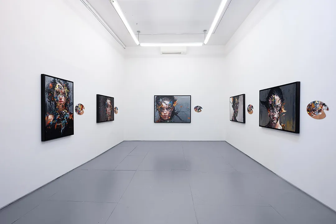installation image of Sandra Chevrier exhibition