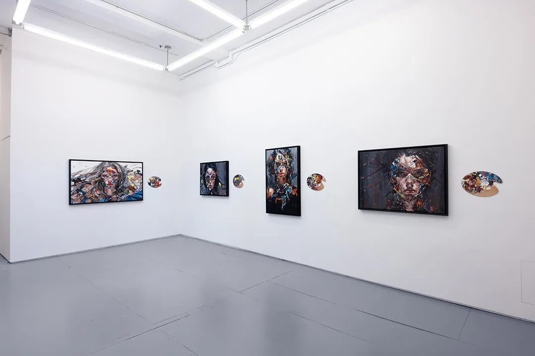 installation image of Sandra Chevrier exhibition