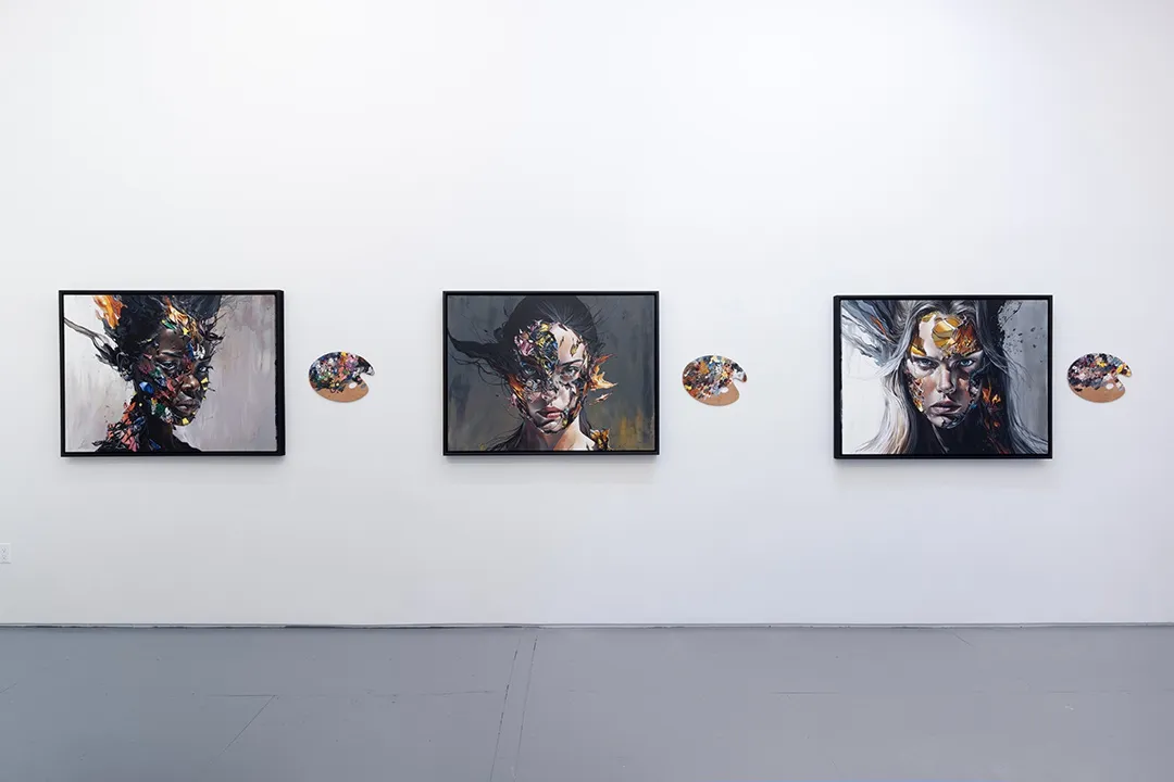 installation image of Sandra Chevrier exhibition