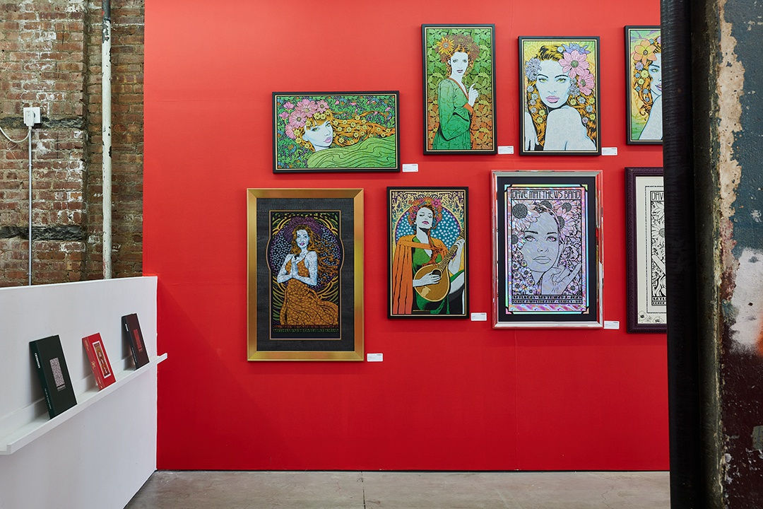 Installation image of Chuck Sperry "Only Human' exhibition