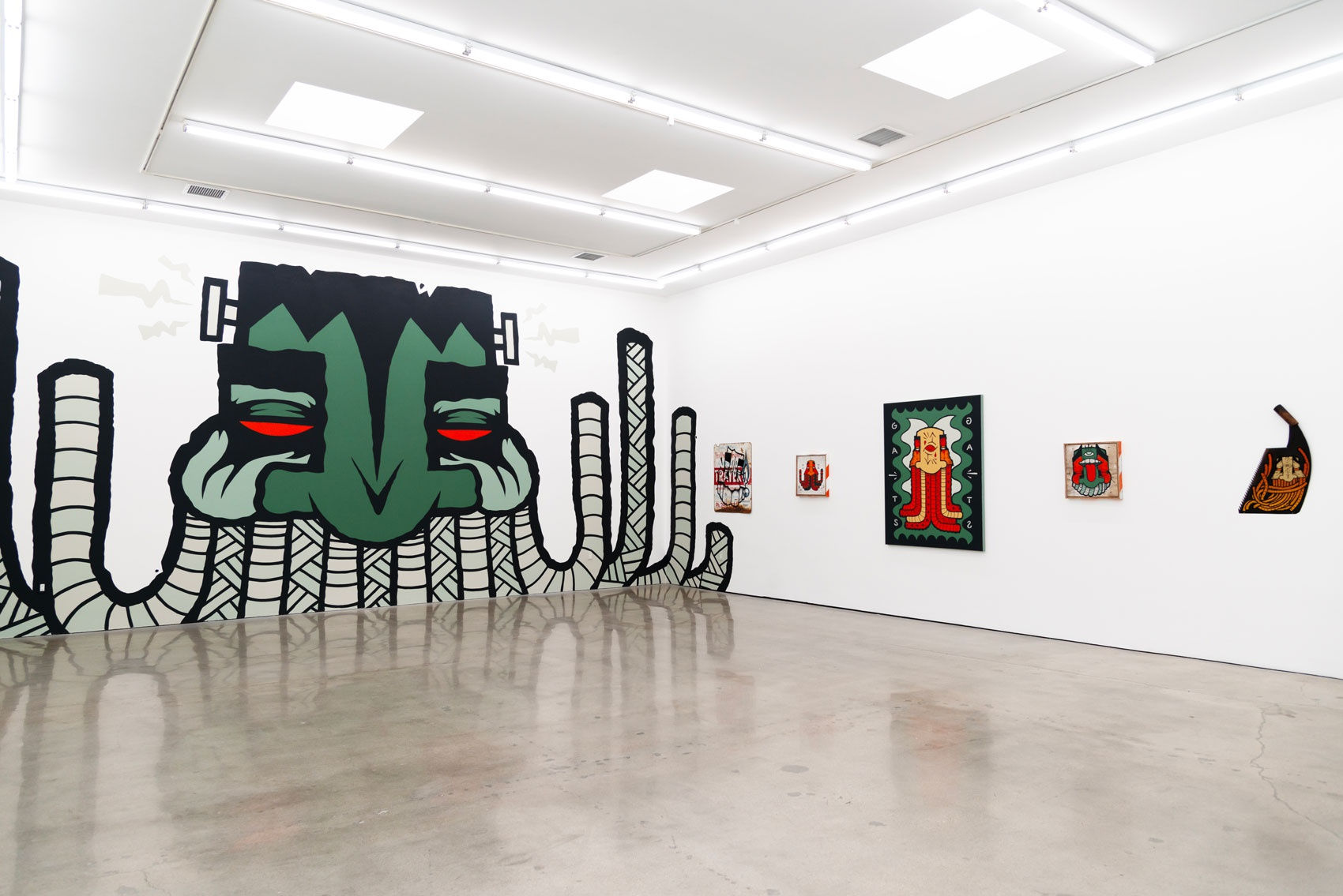 Installation image of GATS work at Hashimoto Contemporary LA