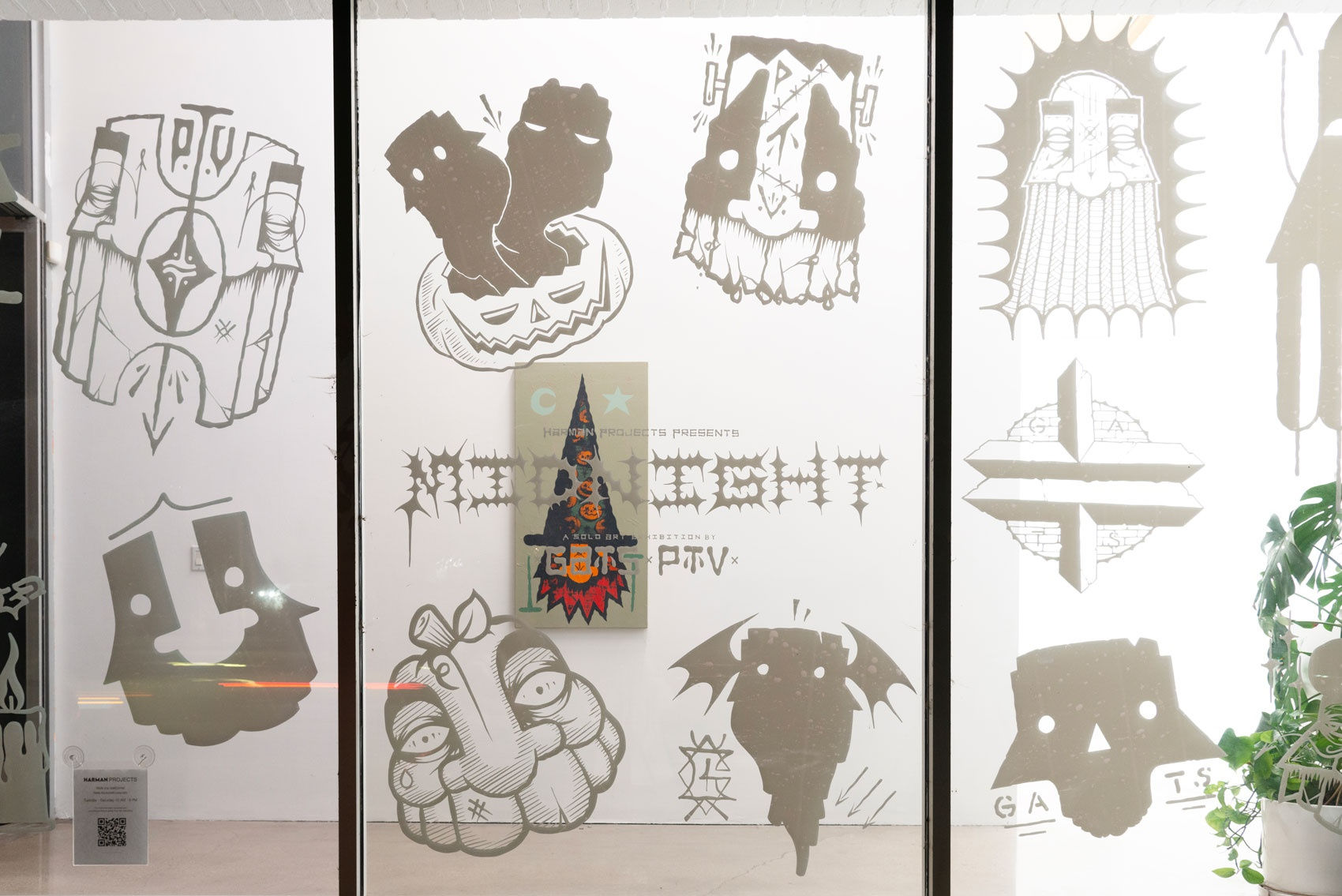 Installation image of GATS work at Hashimoto Contemporary LA