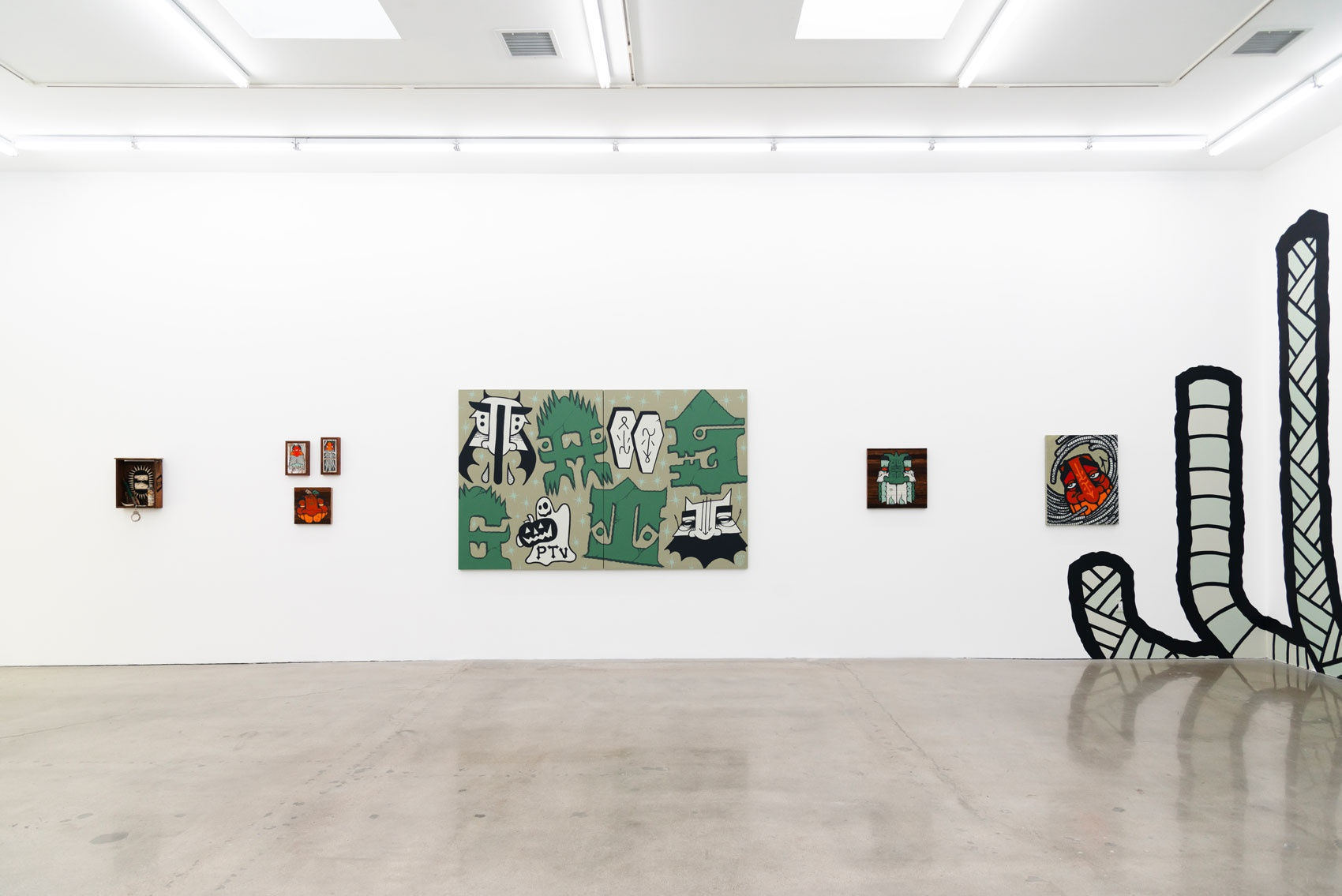 Installation image of GATS work at Hashimoto Contemporary LA