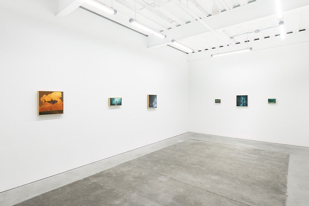 Installation view of Chris Austin's solo exhibition "CONTRASTS" at Harman Projects, San Francisco