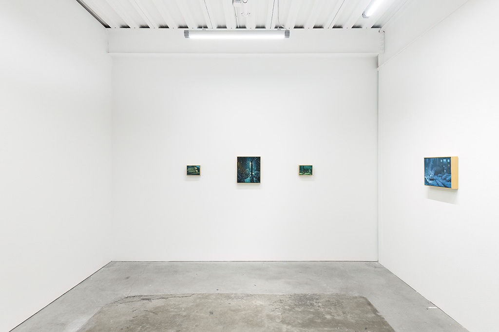 Installation view of Chris Austin's solo exhibition "CONTRASTS" at Harman Projects, San Francisco