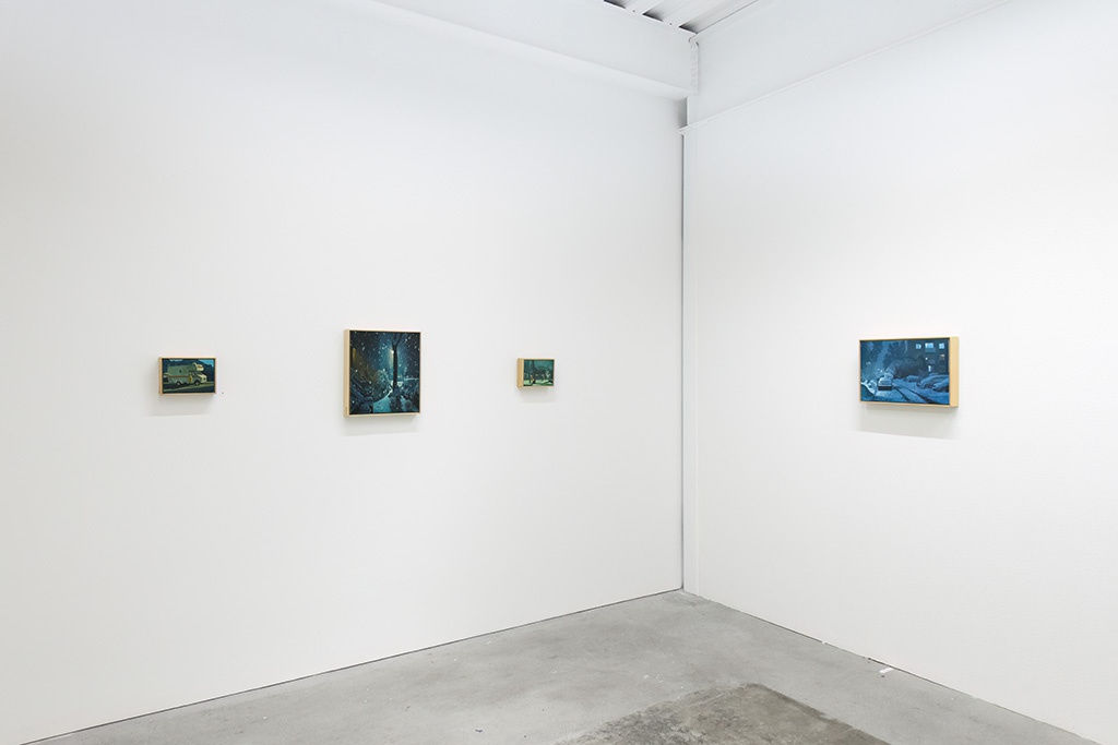 Installation view of Chris Austin's solo exhibition "CONTRASTS" at Harman Projects, San Francisco