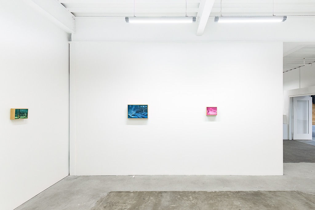 Installation view of Chris Austin's solo exhibition "CONTRASTS" at Harman Projects, San Francisco