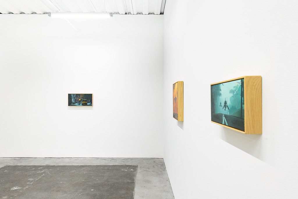 Installation view of Chris Austin's solo exhibition "CONTRASTS" at Harman Projects, San Francisco