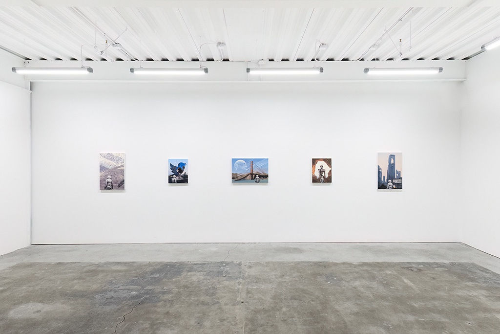 Installation view of Scott Listfield's solo exhibition "Extinction Stories" at Harman Projects, San Francisco