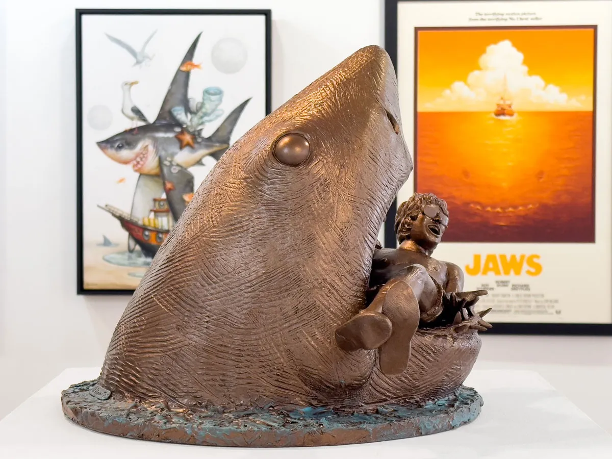 Installation view of the 2025 JAWS art show hosted by Harman Projects and CODA.
