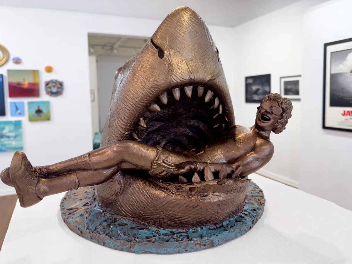 Installation view of the 2025 JAWS art show hosted by Harman Projects and CODA.