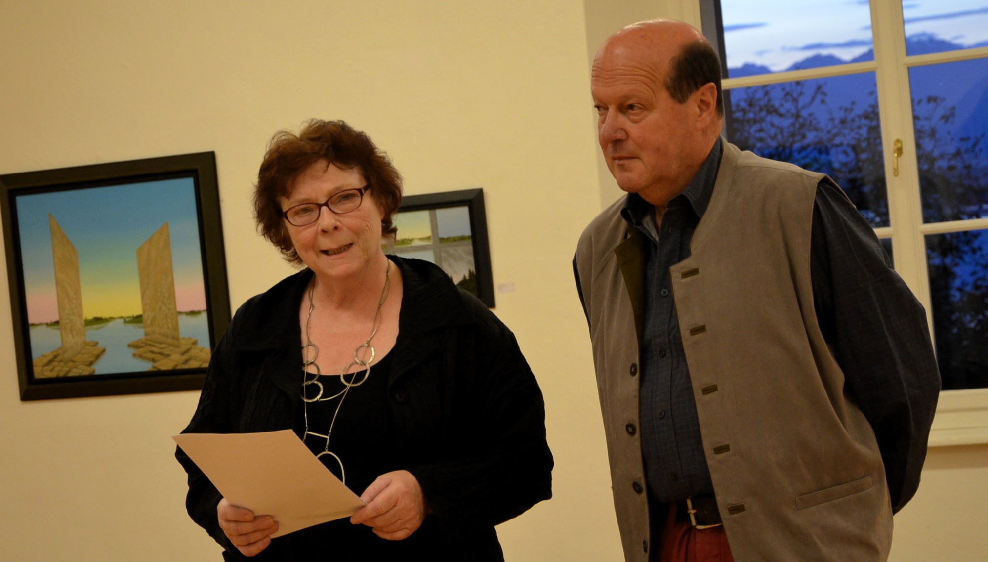 OPENING speech by Eleonore Schäfer & Franz Politzer, 2017 @ [FKc] FORUM KUNST contemporary