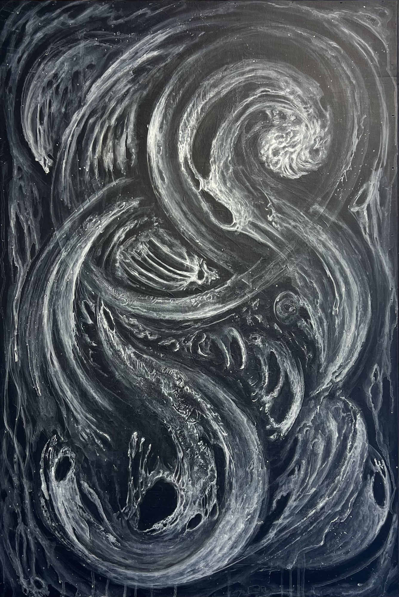 Catharses Catharses 38 Acrylic on Panel 36x24 in