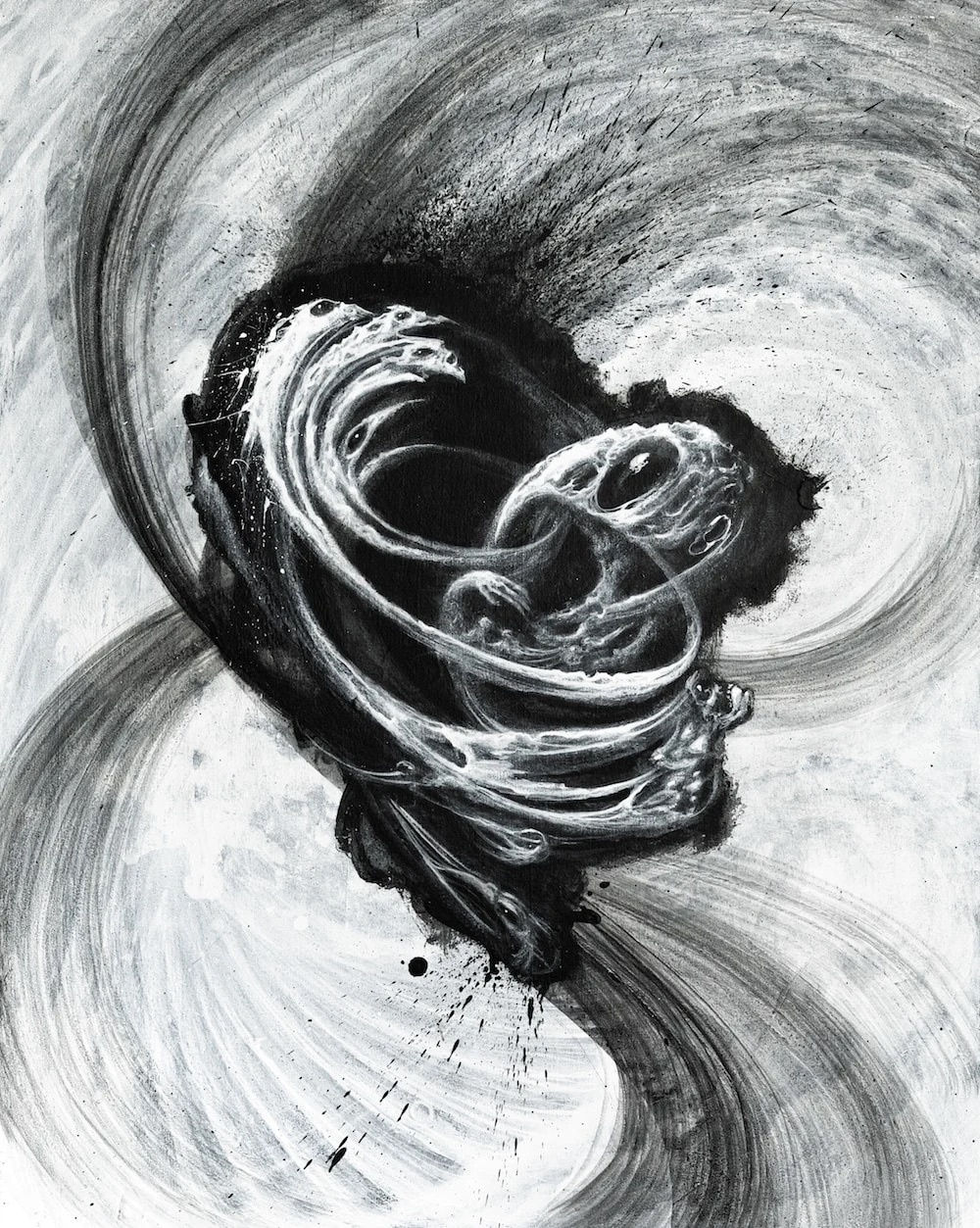 Catharses Catharses 6 Acrylic on Panel 20x16 in