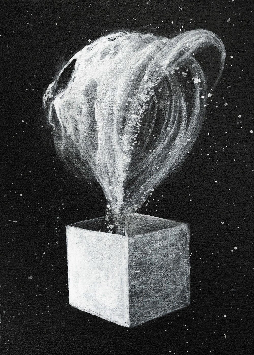 Catharses Catharses 17 Acrylic on Panel 7x5 in