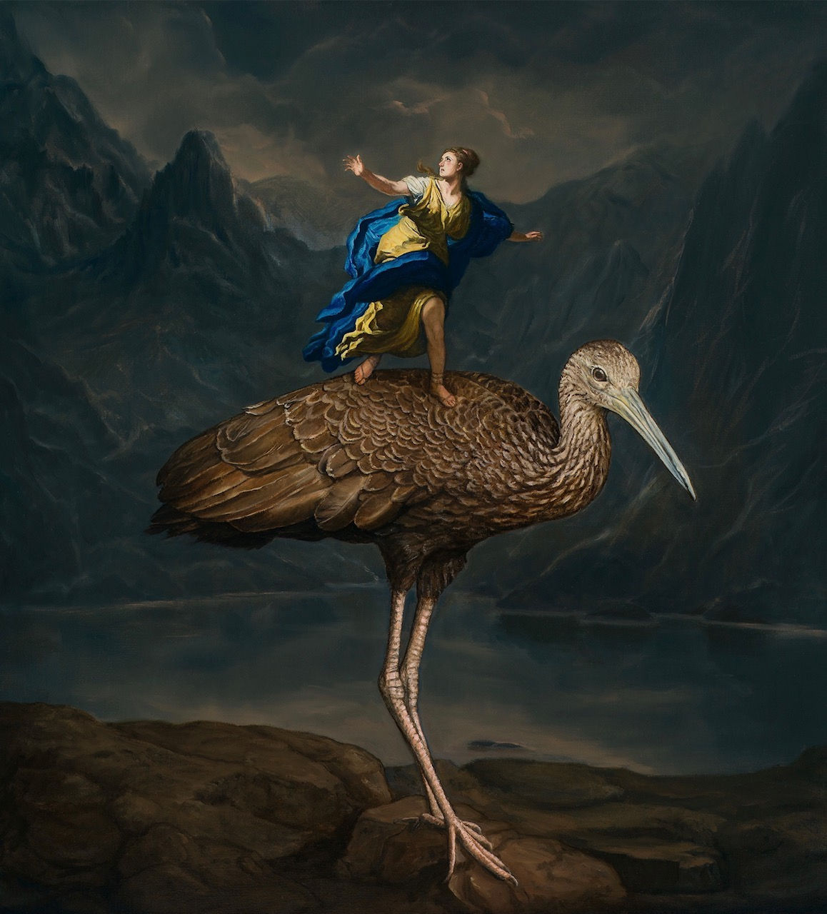 Carolynda Macdonald Refuge Oil on Linen 36x33 in