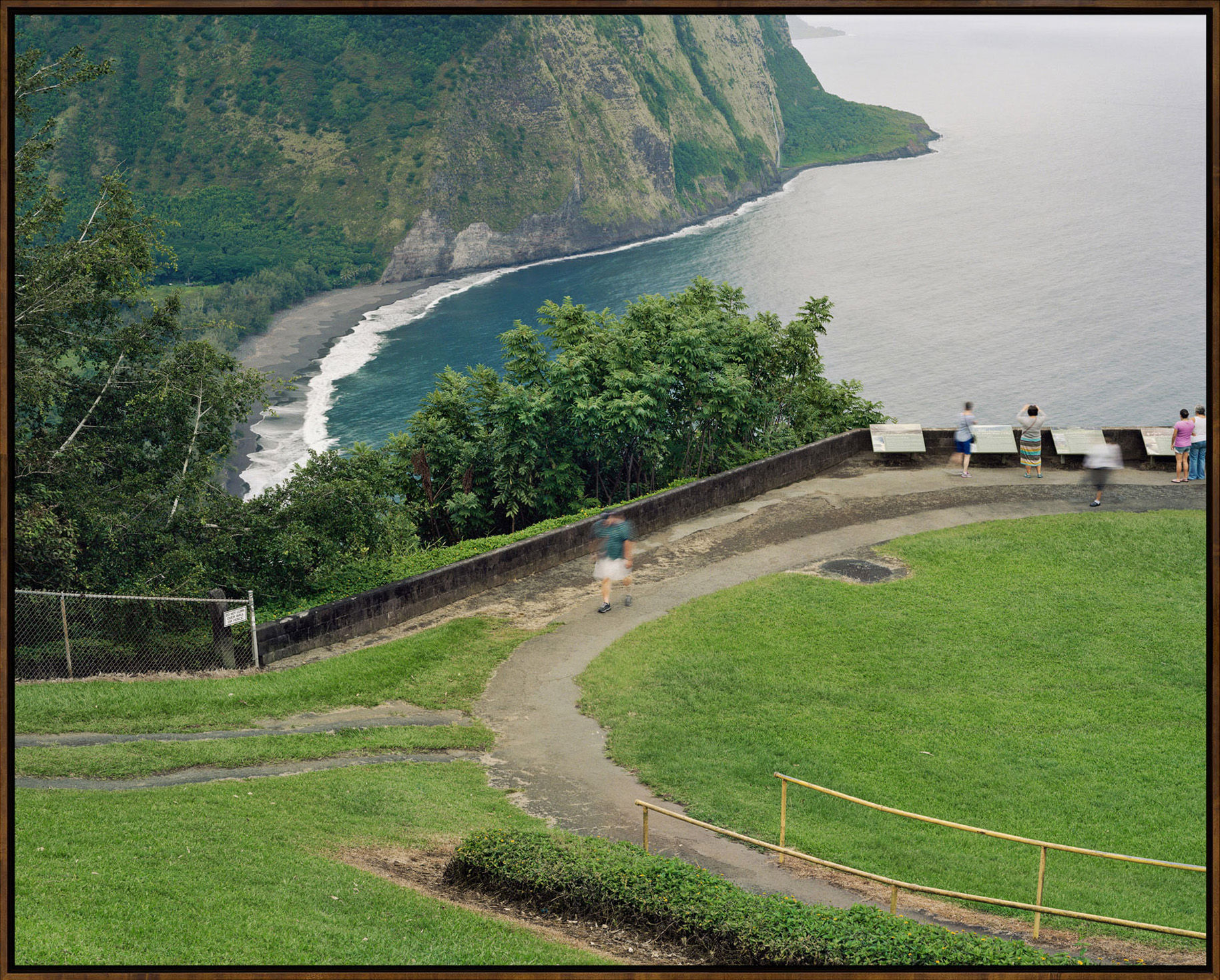 Waipio Lookout, 2016, Archival Pigment Print, Dimensions Variable