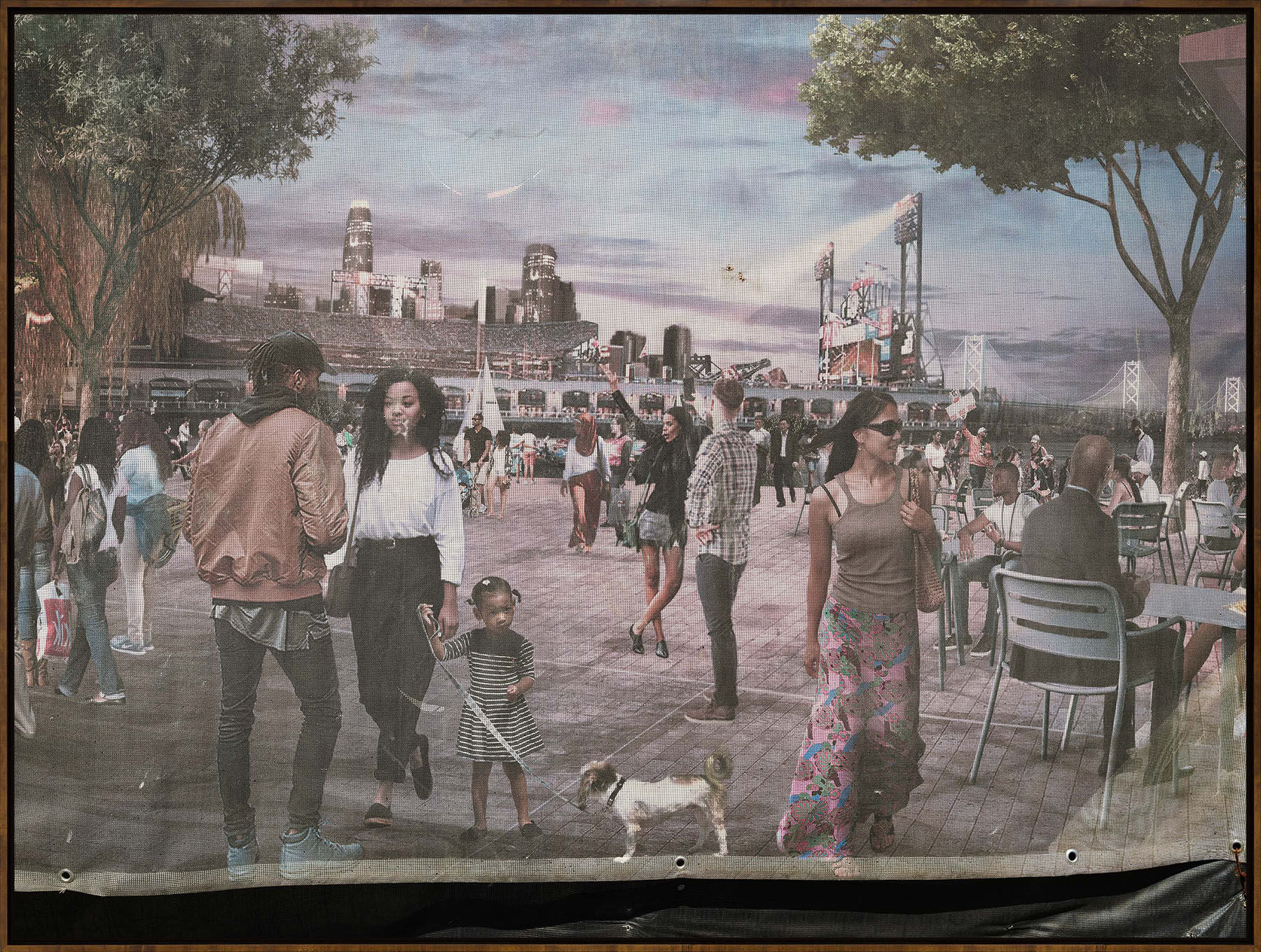 Stadium, 2022, Archival Pigment Print, 50 x 66.5 inches (127 x 168.9 cm), Edition of 3, 1 Museum Proof, 1 AP