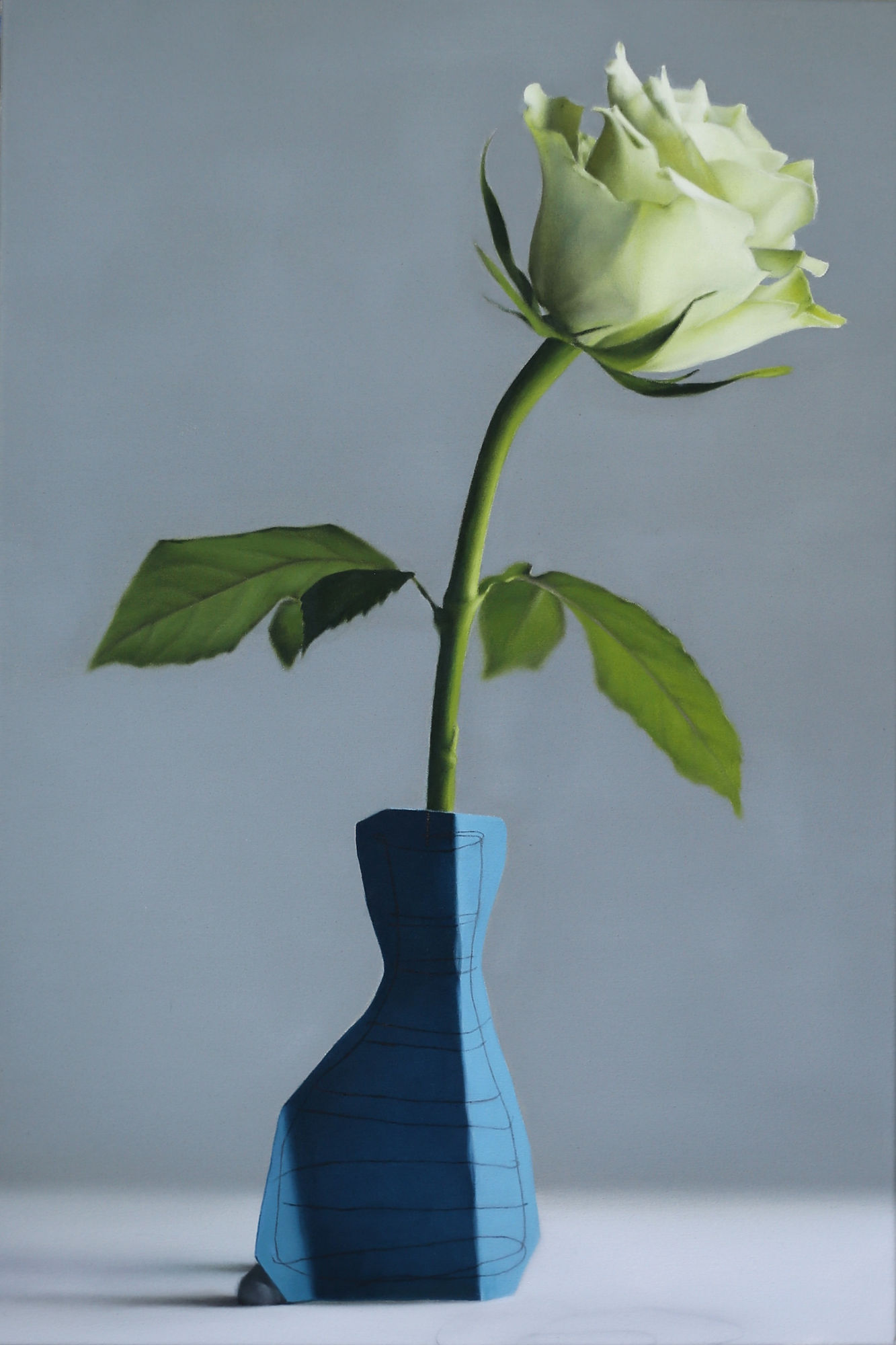 Donald Macdonald, Rose with Vase