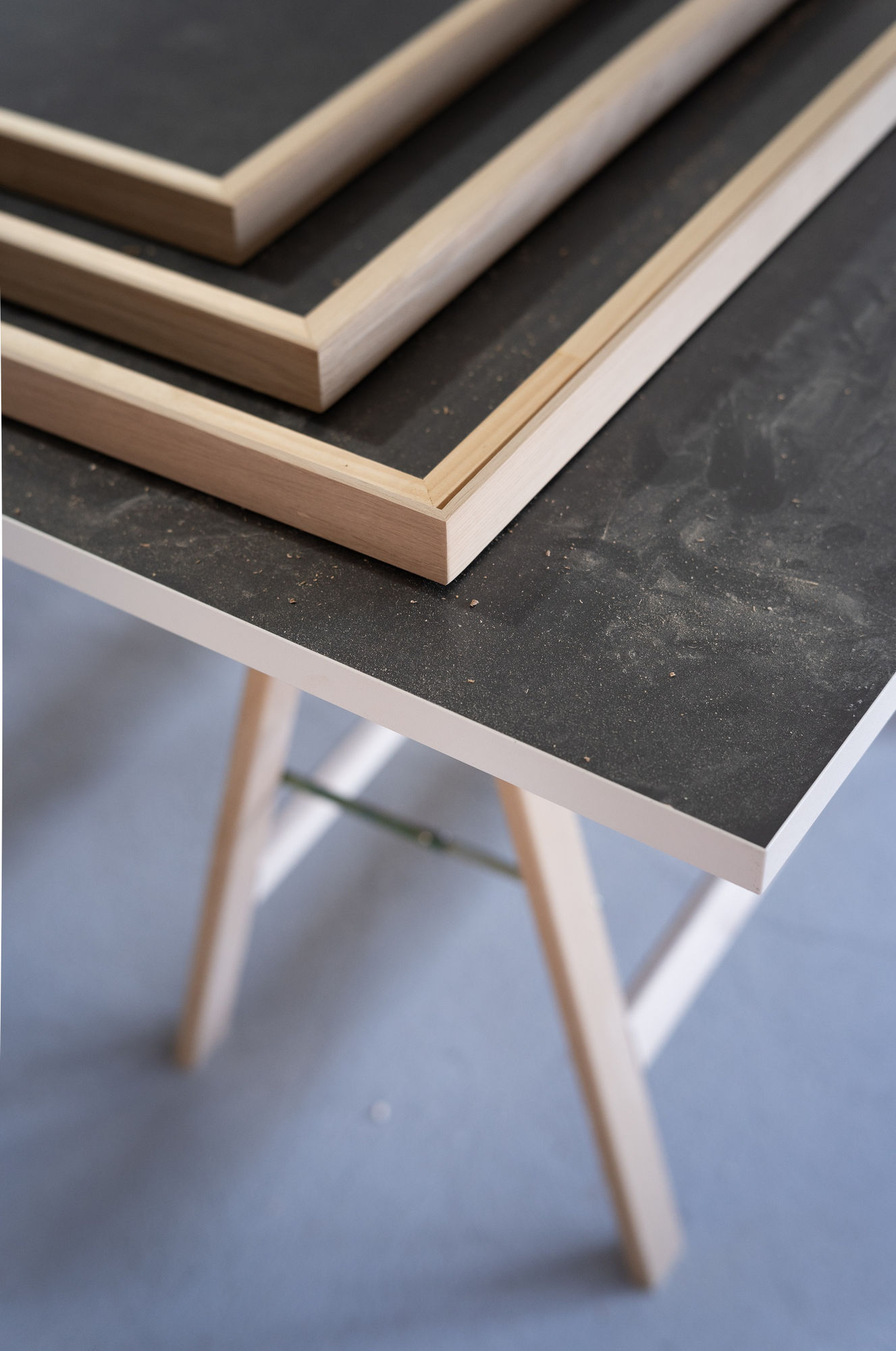 fotorahmen werden von hand gemacht